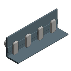 Van der Valk ValkPitched/Clamp Connector for Side++ rail Black